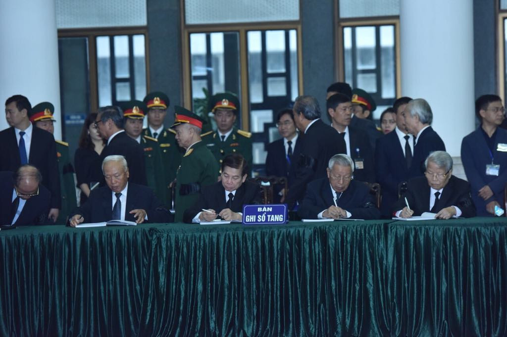 Lễ viếng nguyên Chủ tịch nước Lê Đức Anh ảnh 67