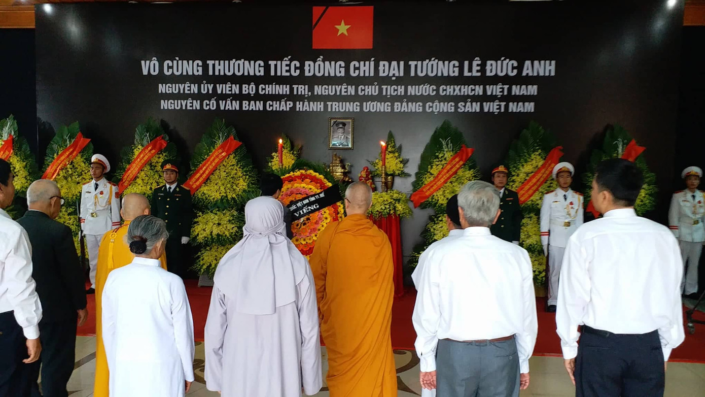 Lễ viếng nguyên Chủ tịch nước Lê Đức Anh ảnh 95