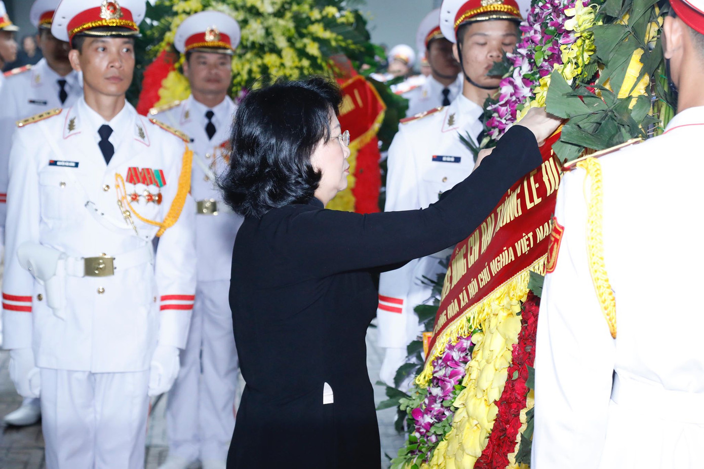 Lễ viếng nguyên Chủ tịch nước Lê Đức Anh ảnh 83