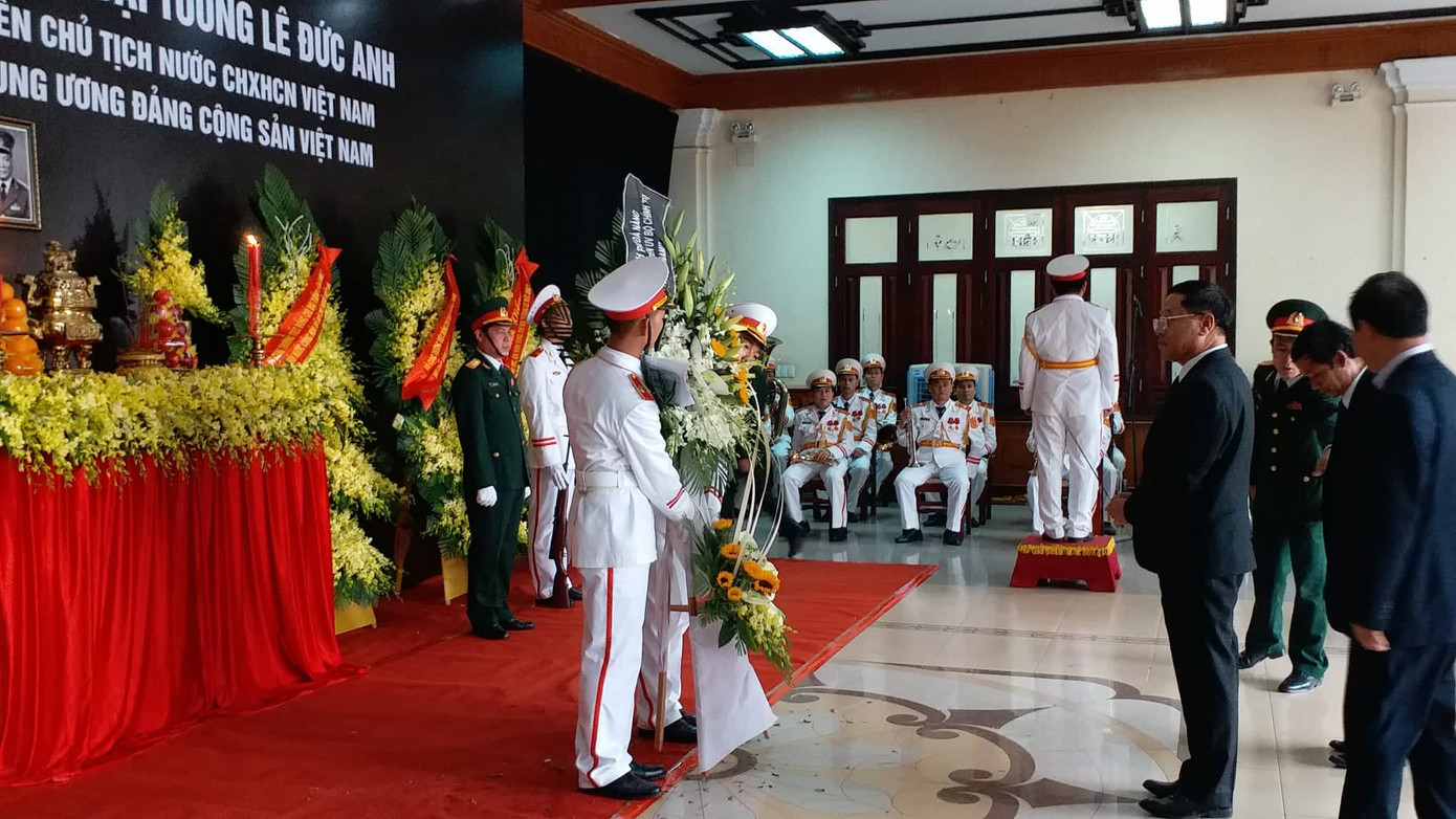 Lễ viếng nguyên Chủ tịch nước Lê Đức Anh ảnh 45