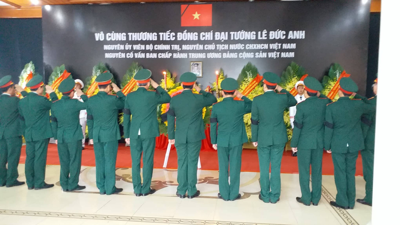 Lễ viếng nguyên Chủ tịch nước Lê Đức Anh ảnh 94