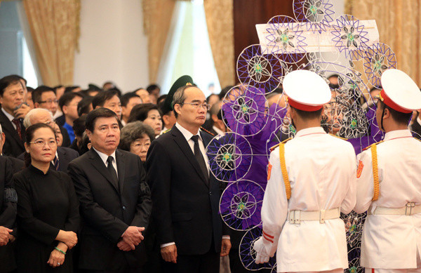 Lễ viếng nguyên Chủ tịch nước Lê Đức Anh ảnh 85