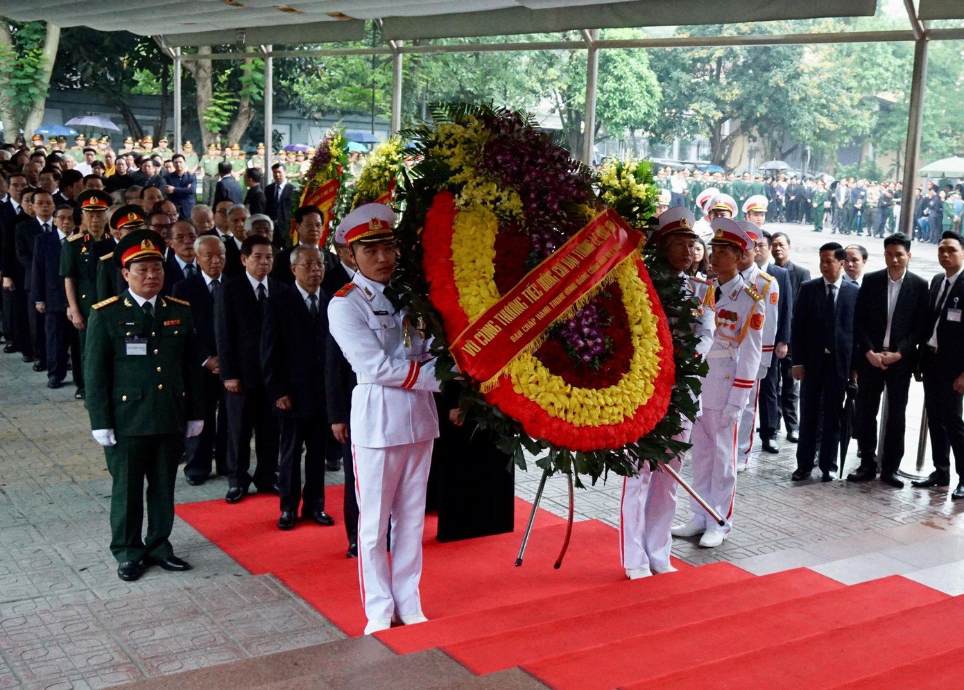 Lễ viếng nguyên Chủ tịch nước Lê Đức Anh ảnh 100