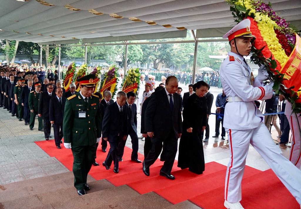 Lễ viếng nguyên Chủ tịch nước Lê Đức Anh ảnh 101