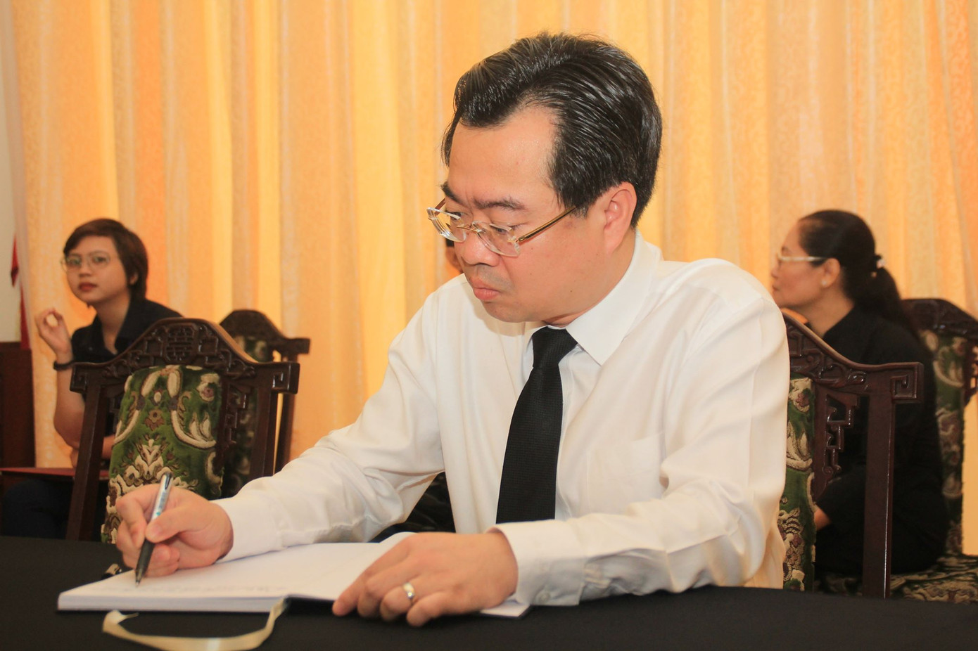 Lễ viếng nguyên Chủ tịch nước Lê Đức Anh ảnh 9