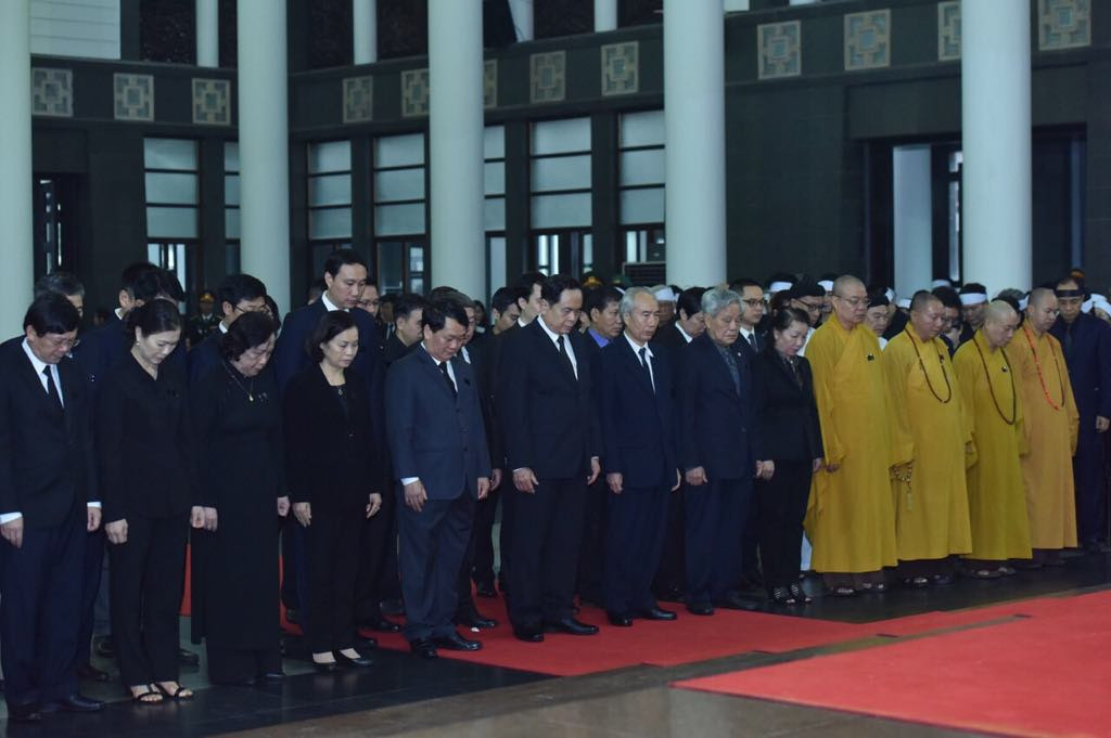 Lễ viếng nguyên Chủ tịch nước Lê Đức Anh ảnh 79