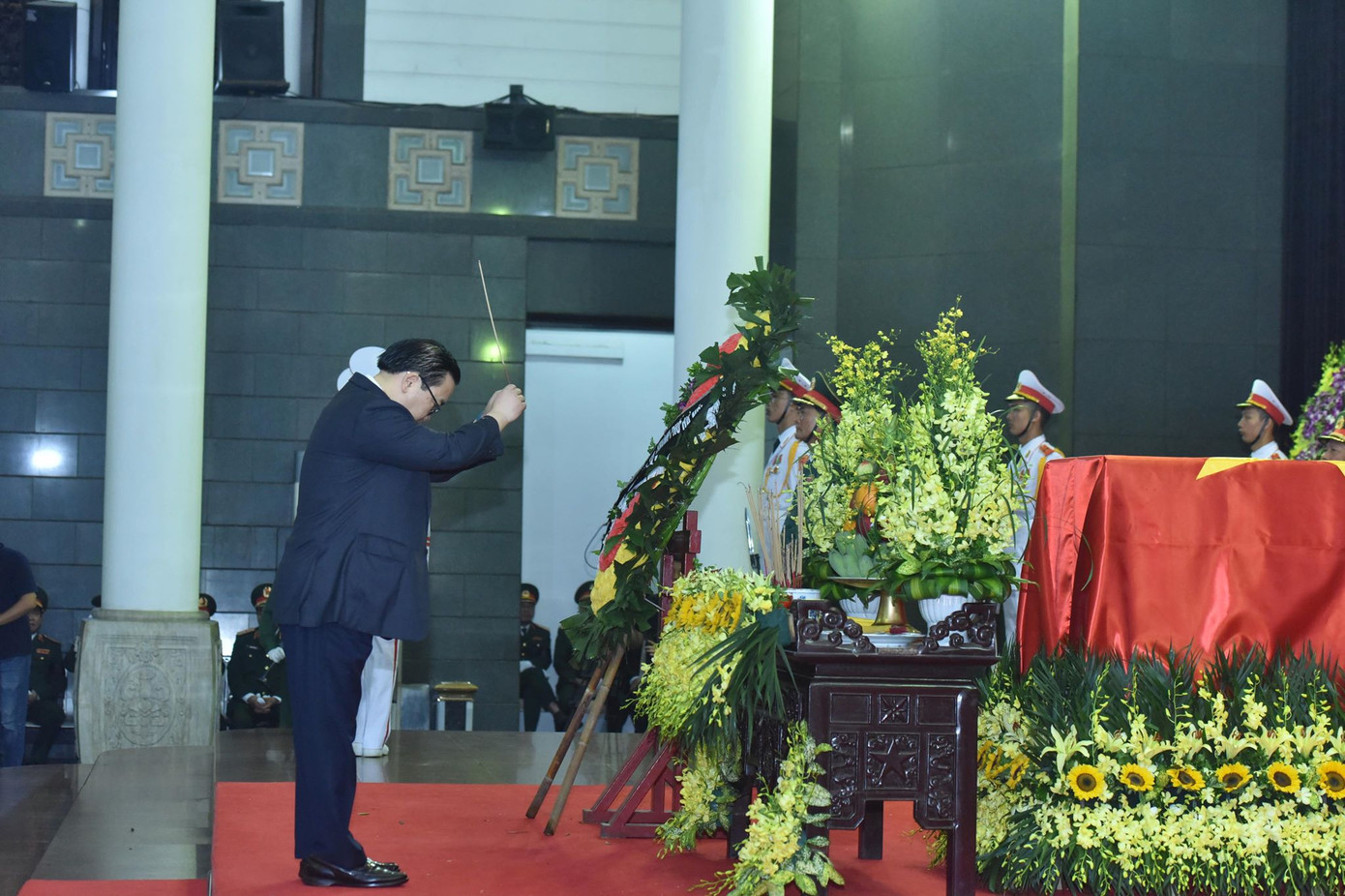 Lễ viếng nguyên Chủ tịch nước Lê Đức Anh ảnh 41