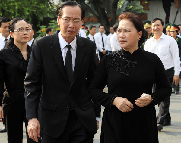 Lễ an táng nguyên Chủ tịch nước Lê Đức Anh ảnh 24