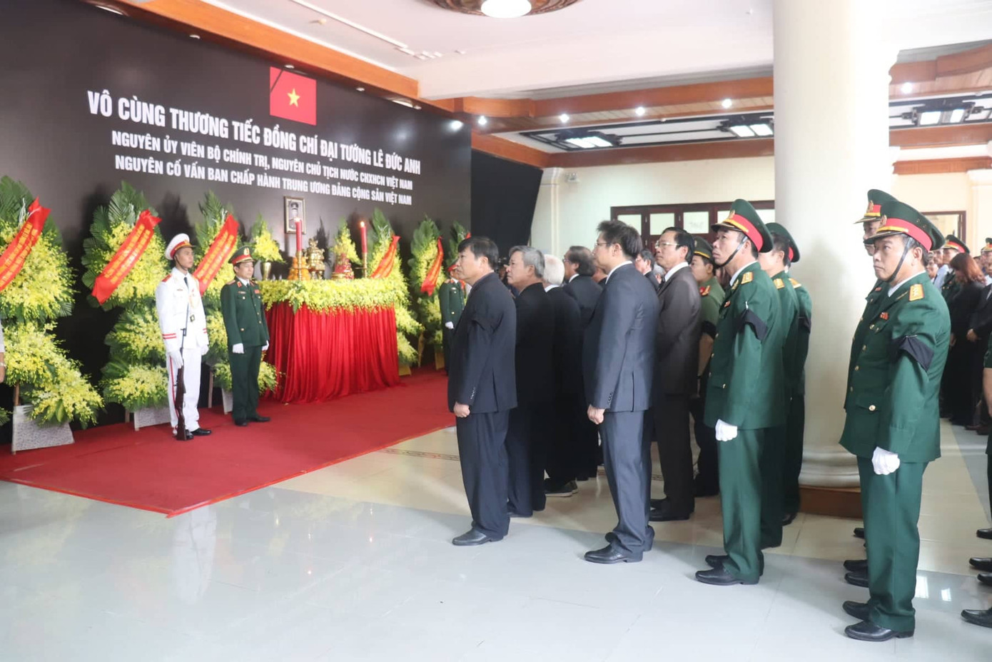 Lễ an táng nguyên Chủ tịch nước Lê Đức Anh ảnh 114