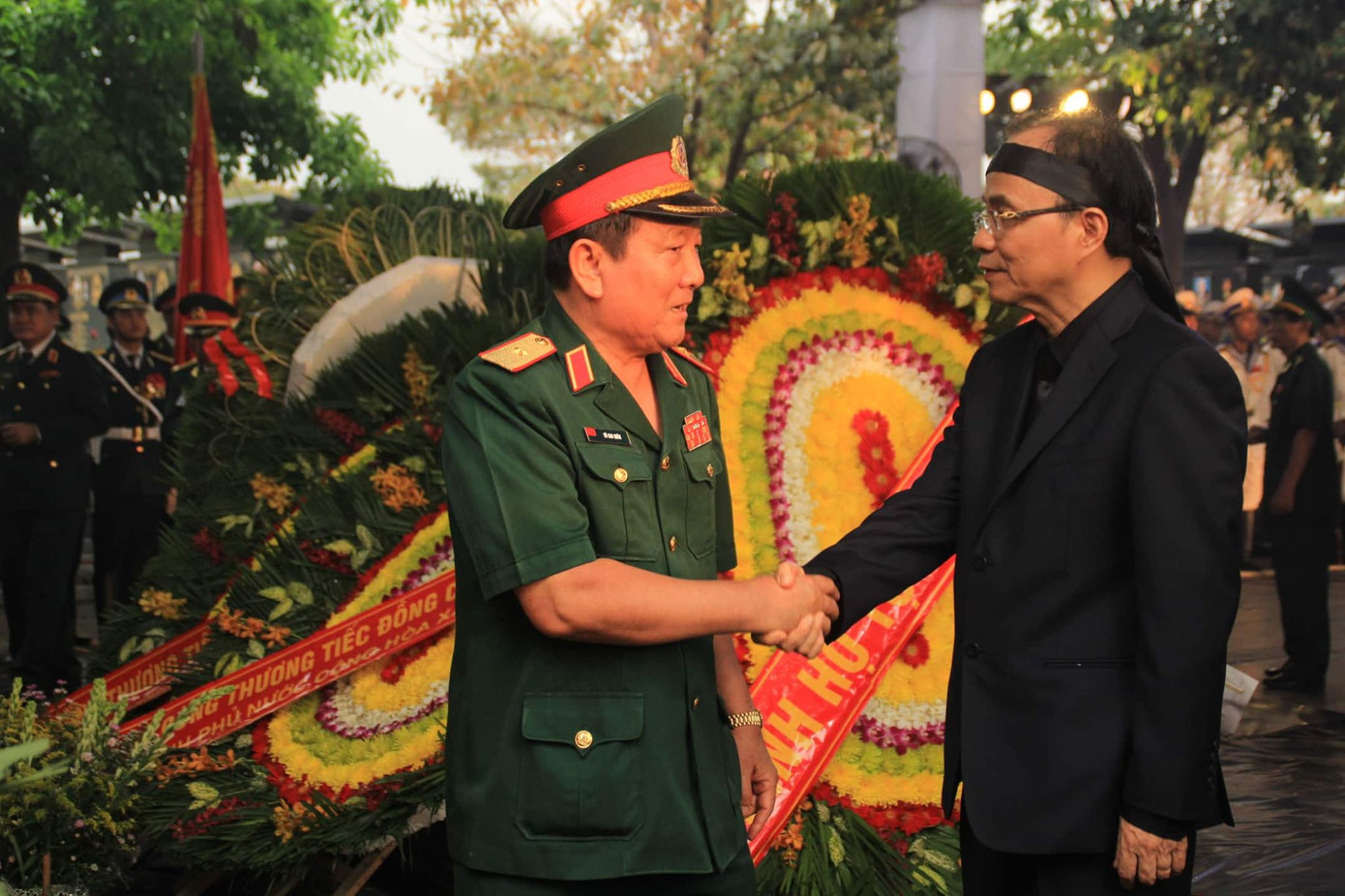 Lễ an táng nguyên Chủ tịch nước Lê Đức Anh ảnh 2
