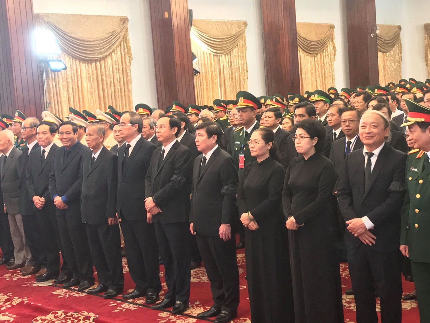 Lễ an táng nguyên Chủ tịch nước Lê Đức Anh ảnh 110