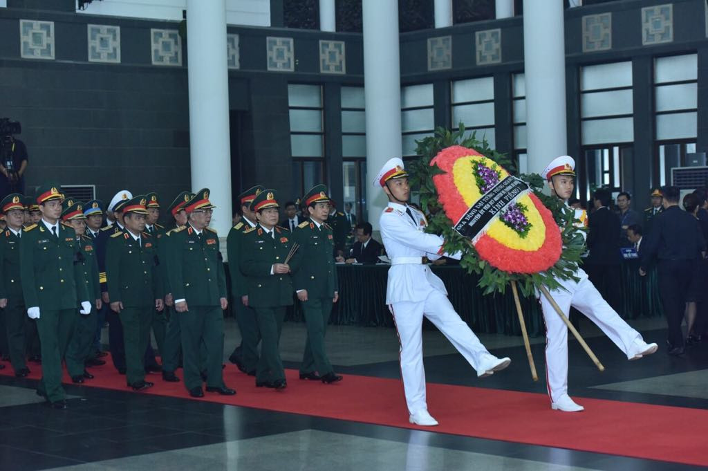 Lễ viếng nguyên Chủ tịch nước Lê Đức Anh ảnh 76