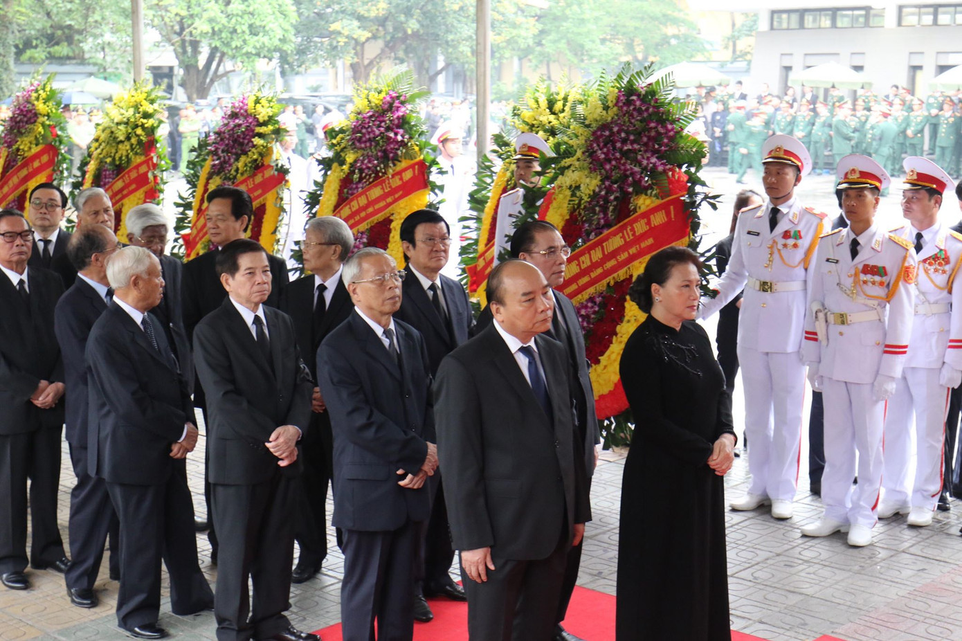 Lễ viếng nguyên Chủ tịch nước Lê Đức Anh ảnh 103