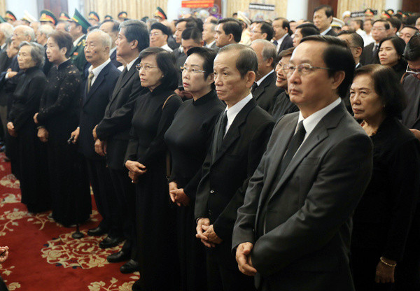 Lễ viếng nguyên Chủ tịch nước Lê Đức Anh ảnh 87