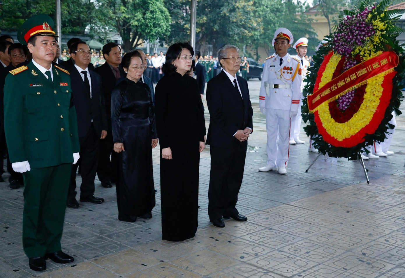 Lễ viếng nguyên Chủ tịch nước Lê Đức Anh ảnh 81