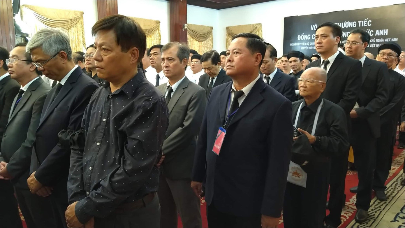 Lễ an táng nguyên Chủ tịch nước Lê Đức Anh ảnh 112