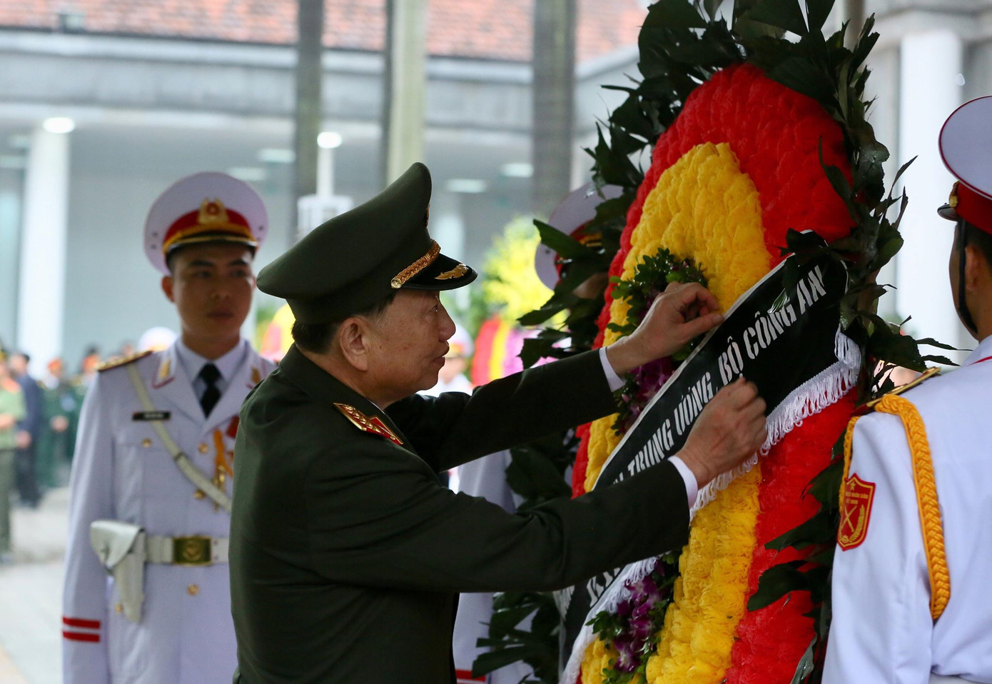 Lễ viếng nguyên Chủ tịch nước Lê Đức Anh ảnh 73