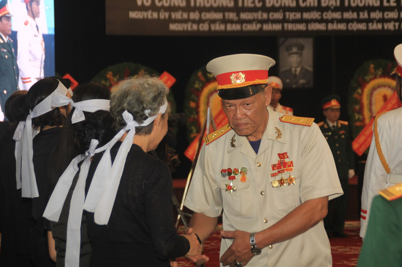 Lễ viếng nguyên Chủ tịch nước Lê Đức Anh ảnh 16