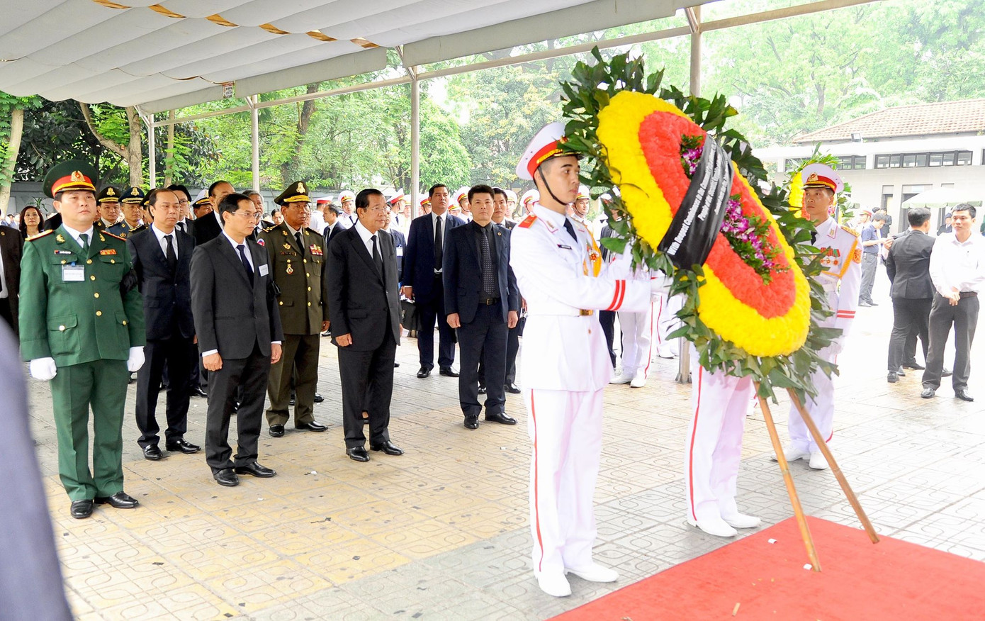 Lễ viếng nguyên Chủ tịch nước Lê Đức Anh ảnh 46