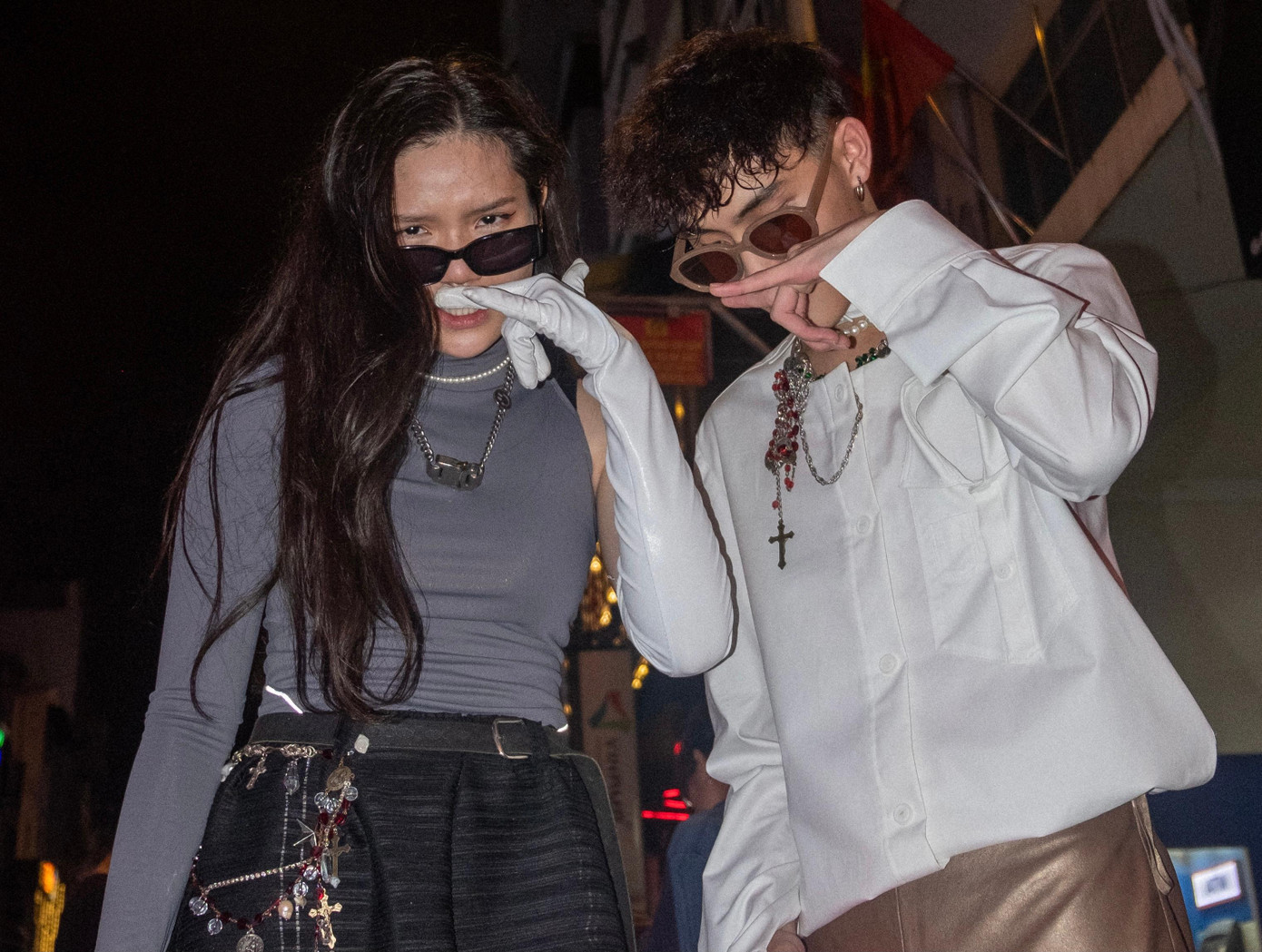 An Trần cùng Wren Evens. An Trần cùng Wren Evens.