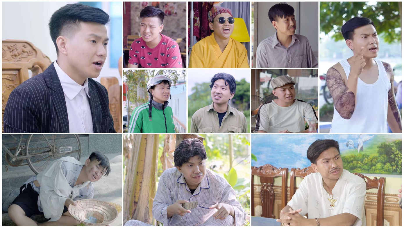 Một số tuyến nhân vật do Sơn Nùng thủ vai