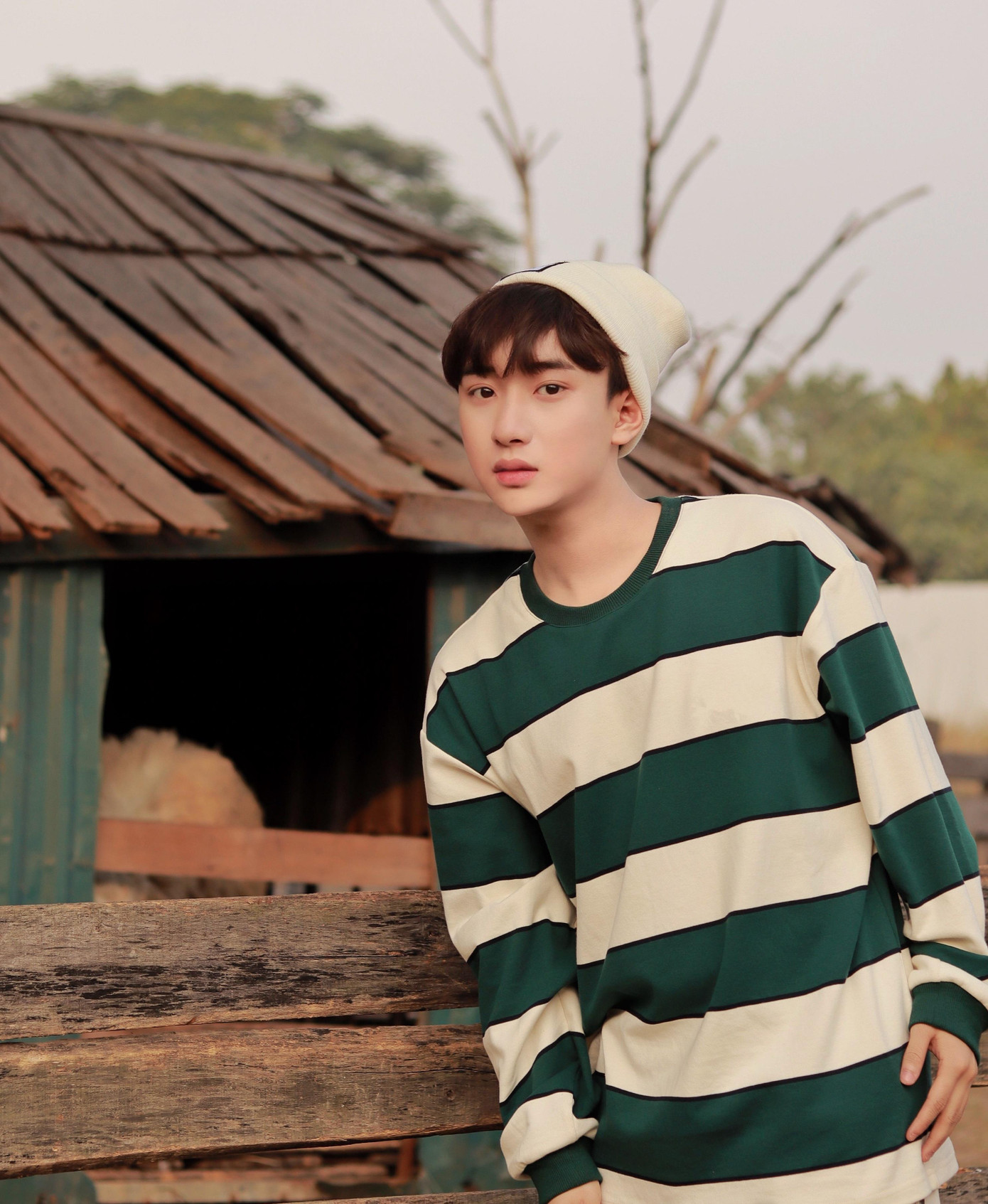 Hải Long - sinh viên Trường Đại học Sư phạm Nghệ thuật Trung ương.