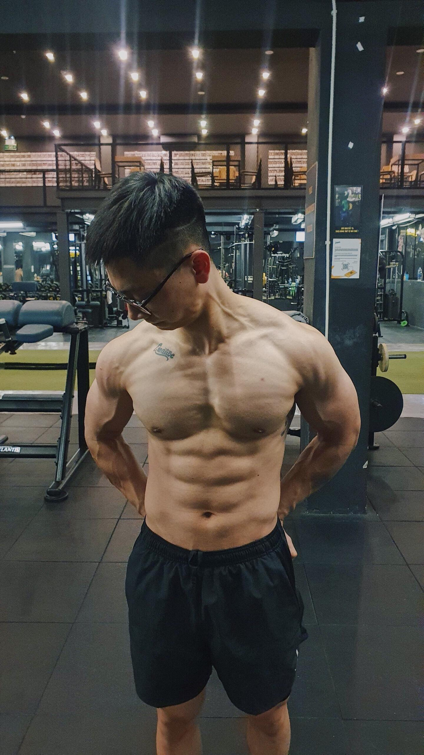 Việc đi đến phòng tập mỗi ngày đã cho anh chàng một mục đích để thức dậy mỗi sáng.