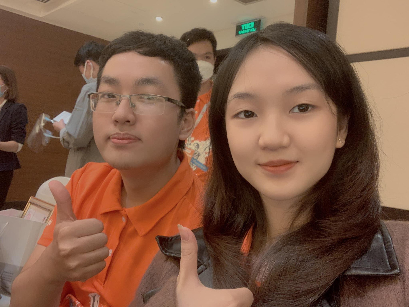 Nguyễn Đức Phát (trái) và Thái Bảo Ngọc.