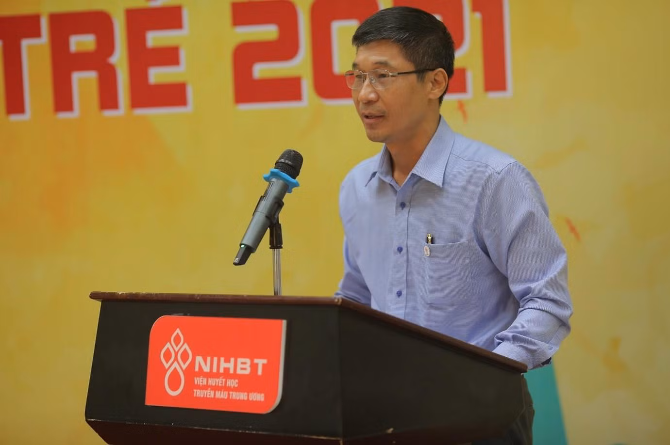 TS. Trần Ngọc Quế - Phó Giám đốc Phụ trách Trung tâm máu Quốc gia. TS. Trần Ngọc Quế - Phó Giám đốc Phụ trách Trung tâm máu Quốc gia.