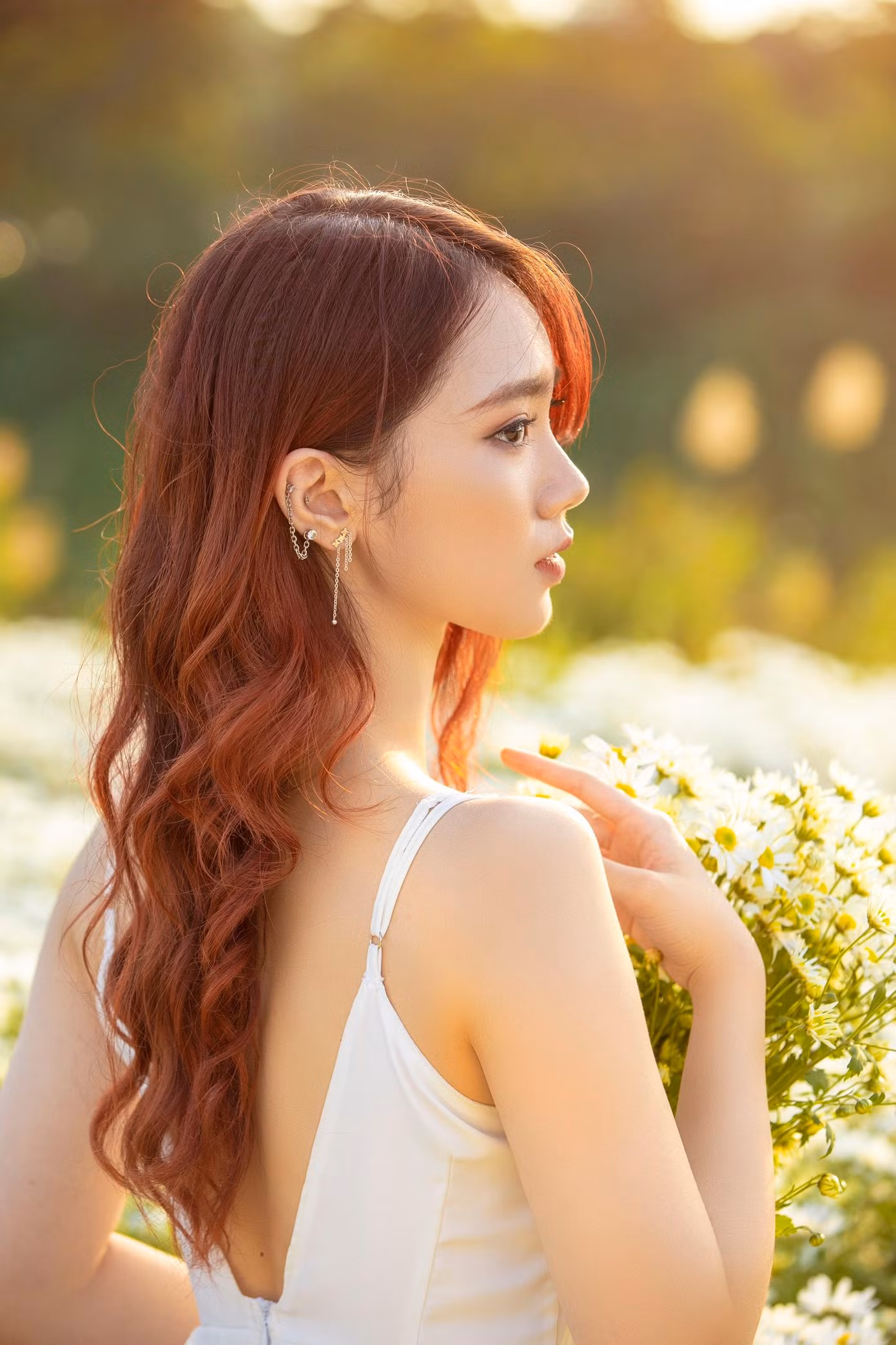 Ngoài học giỏi, số đo ba vòng chuẩn, chơi thể thao hay, Trang Linh còn có vẻ ngoài khá nổi bật.