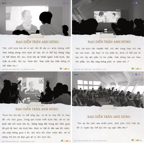 Một số chia sẻ nổi bật của đạo diễn Trần Anh Hùng tại Master Class “TỪ KỊCH BẢN ĐẾN PHIM” Một số chia sẻ nổi bật của đạo diễn Trần Anh Hùng tại Master Class “TỪ KỊCH BẢN ĐẾN PHIM”