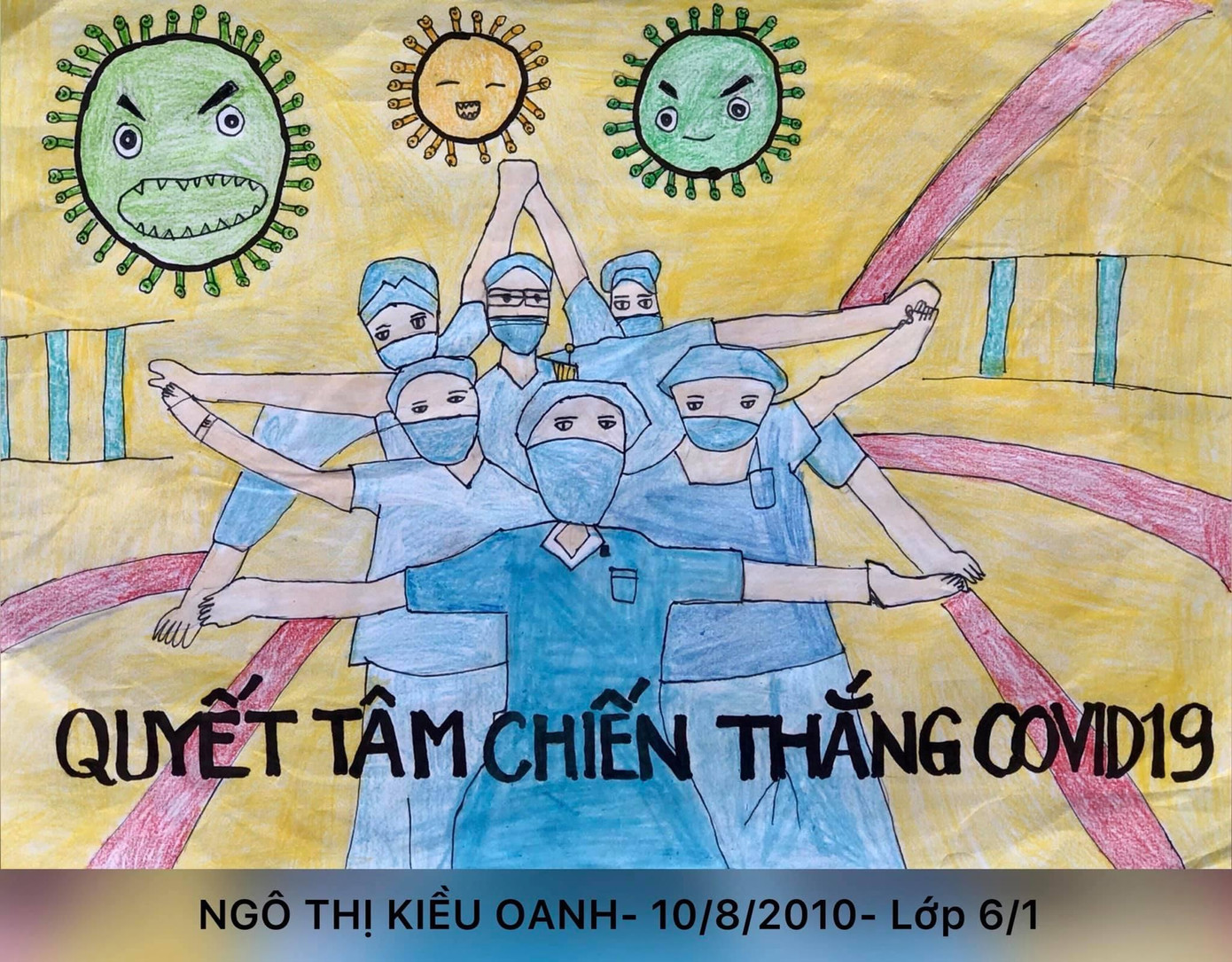 Những bức tranh với thông điệp ý nghĩa của các em học sinh. Những bức tranh với thông điệp ý nghĩa của các em học sinh.