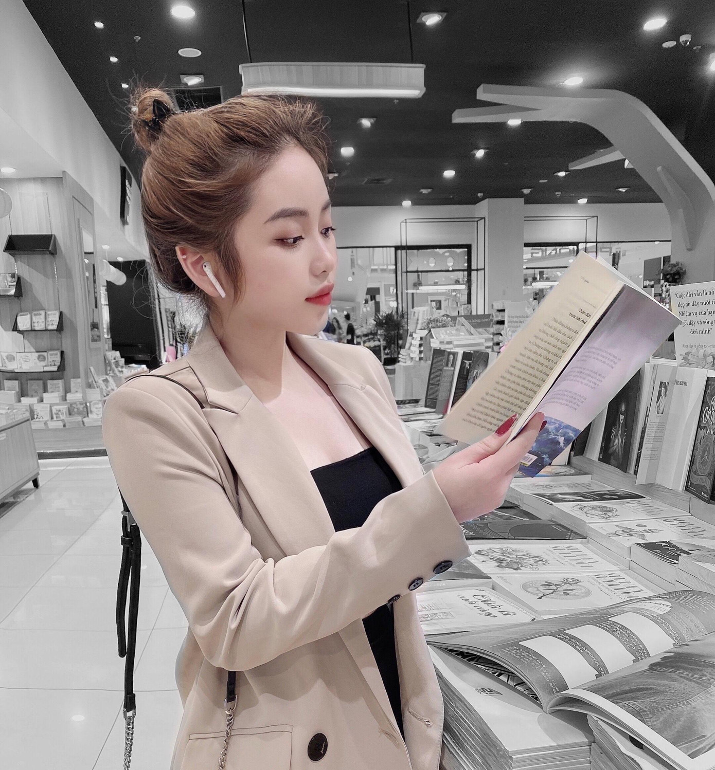 "Sách đã chỉ ra rất nhiều thứ để mình có thể nuôi dưỡng lại tâm hồn”.