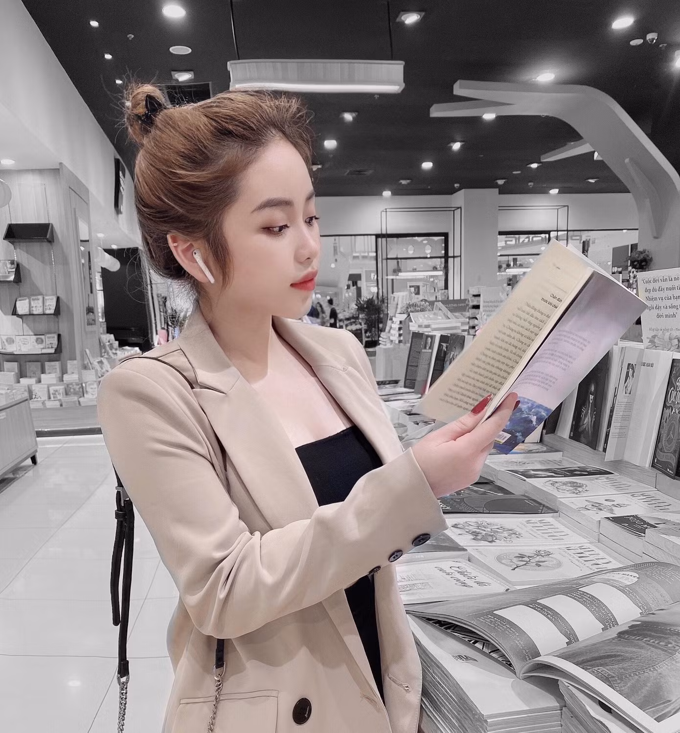 "Sách đã chỉ ra rất nhiều thứ để mình có thể nuôi dưỡng lại tâm hồn”.
