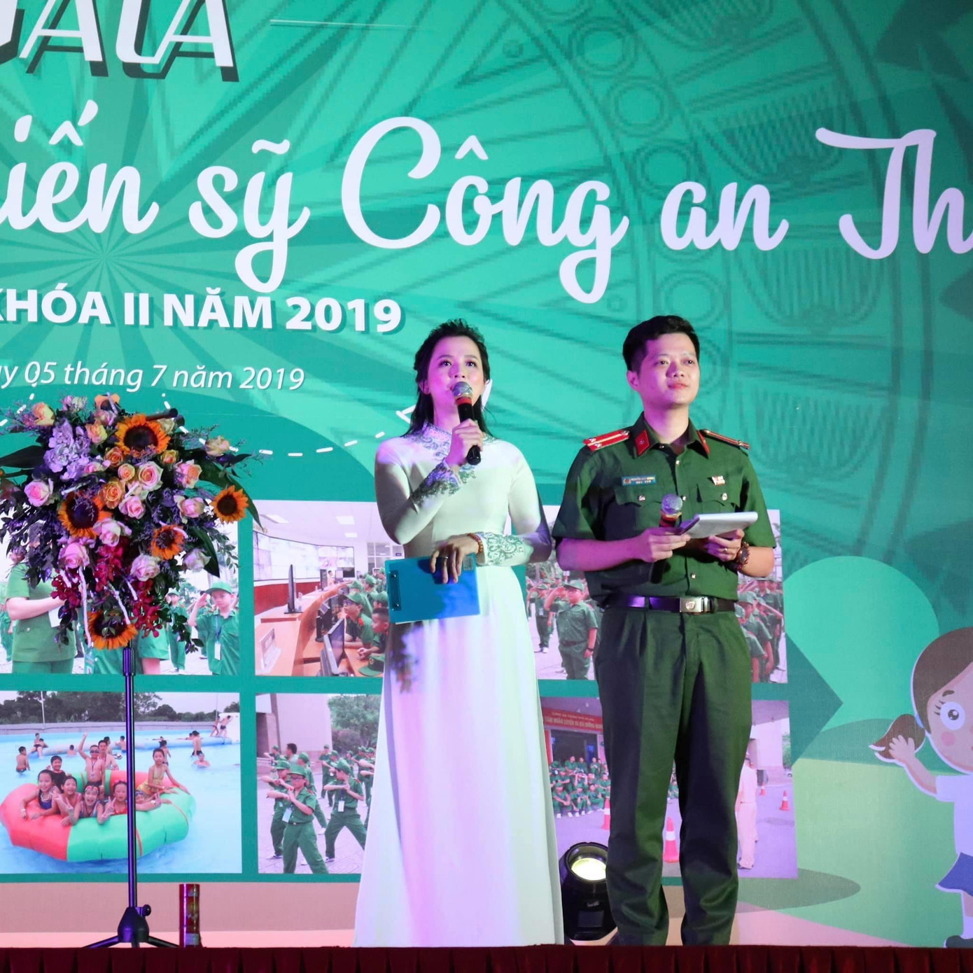 Huy Hoàng còn đảm nhận vai trò MC