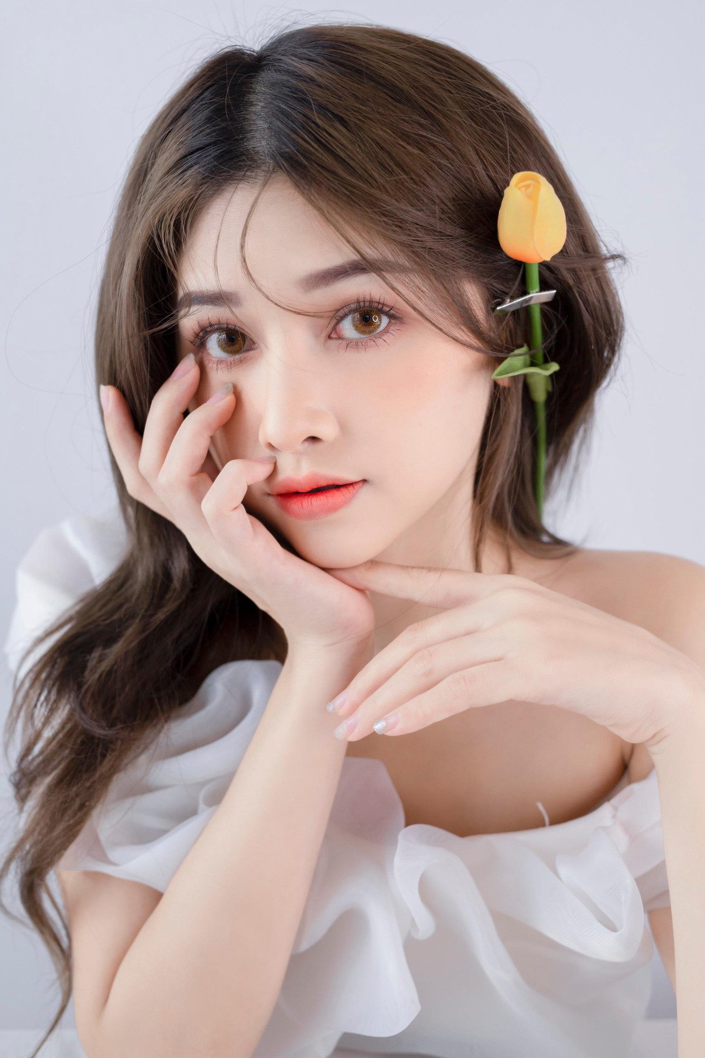 Vẻ ngoài xinh xắn của Như Quỳnh Vẻ ngoài xinh xắn của Như Quỳnh