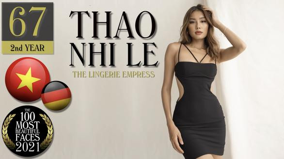 Thảo Nhi Lê lọt top 100 gương mặt đẹp nhất thế giới. Thảo Nhi Lê lọt top 100 gương mặt đẹp nhất thế giới.