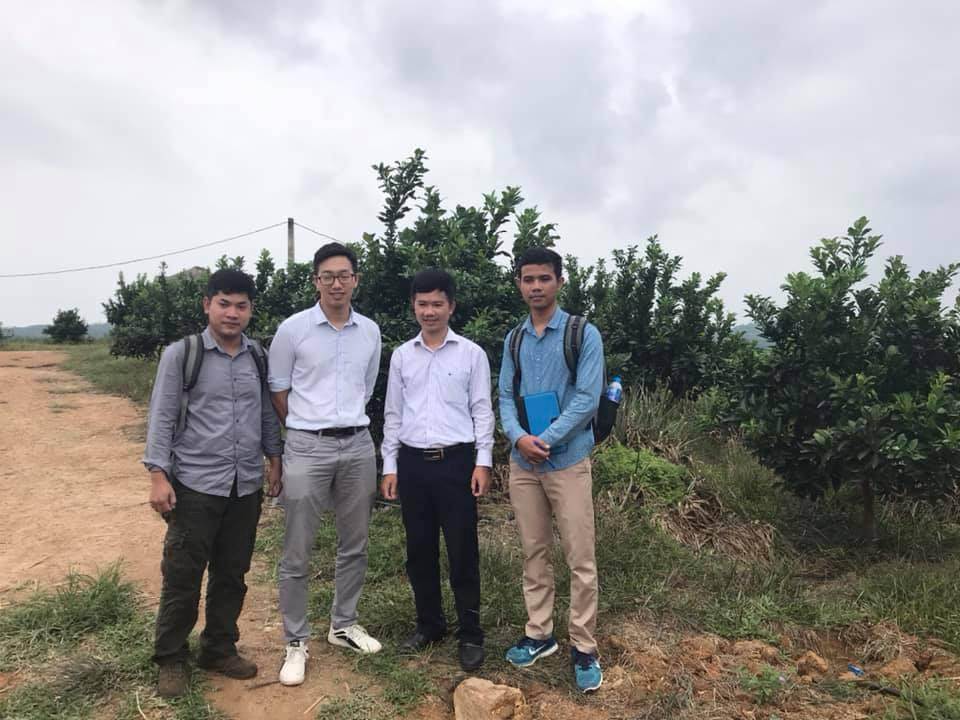 Một chuyến thực tập tham quan thực tế cùng các thầy trong khoa Kỹ thuật tài nguyên nước