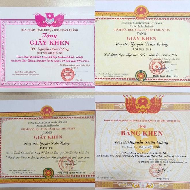Rất nhiều những bằng khen, giấy khen mà Doãn Cường có được là nhờ sự năng động, thông minh của anh trong các hoạt động do Học viện tổ chức. Rất nhiều những bằng khen, giấy khen mà Doãn Cường có được là nhờ sự năng động, thông minh của anh trong các hoạt động do Học viện tổ chức.