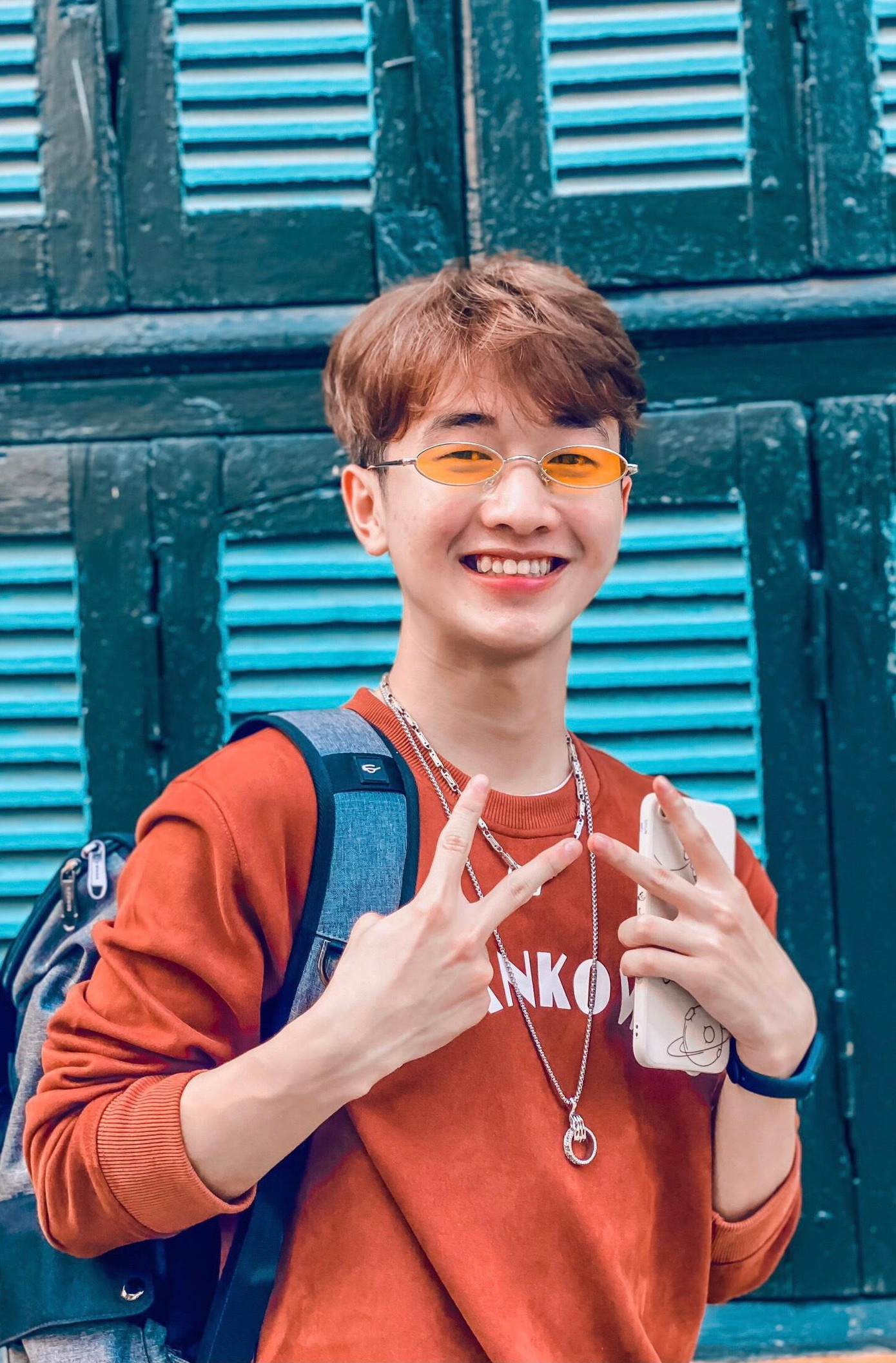 Bạn Lê Duy Anh - sinh viên năm hai trường Đại học Bách khoa Hà Nội