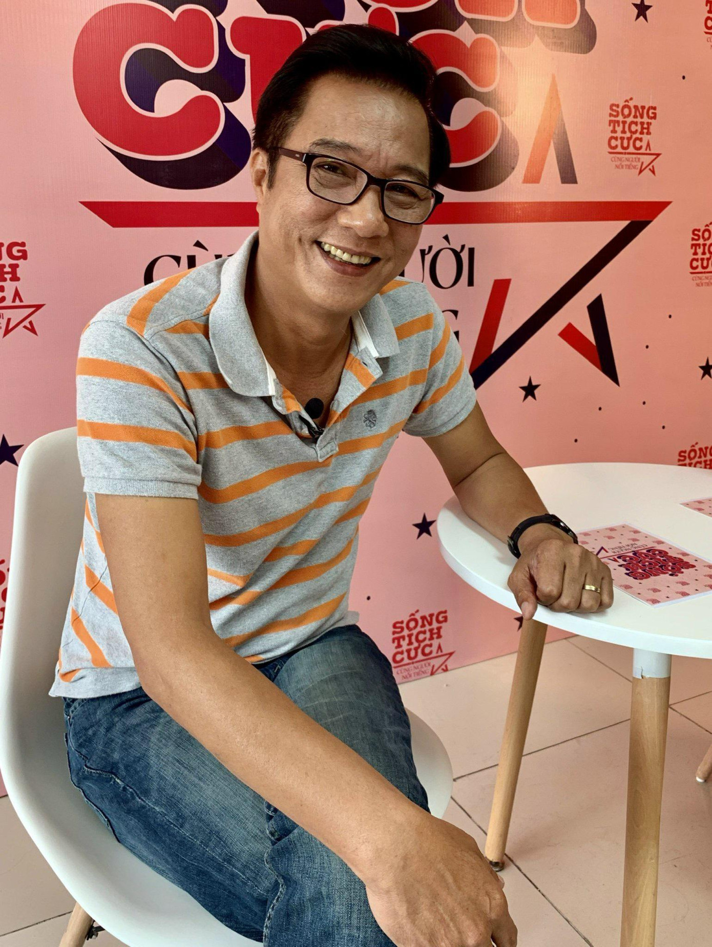 NSND Trọng Trinh tham gia chương trình &quot;Sống tích cực cùng người nổi tiếng&quot;.