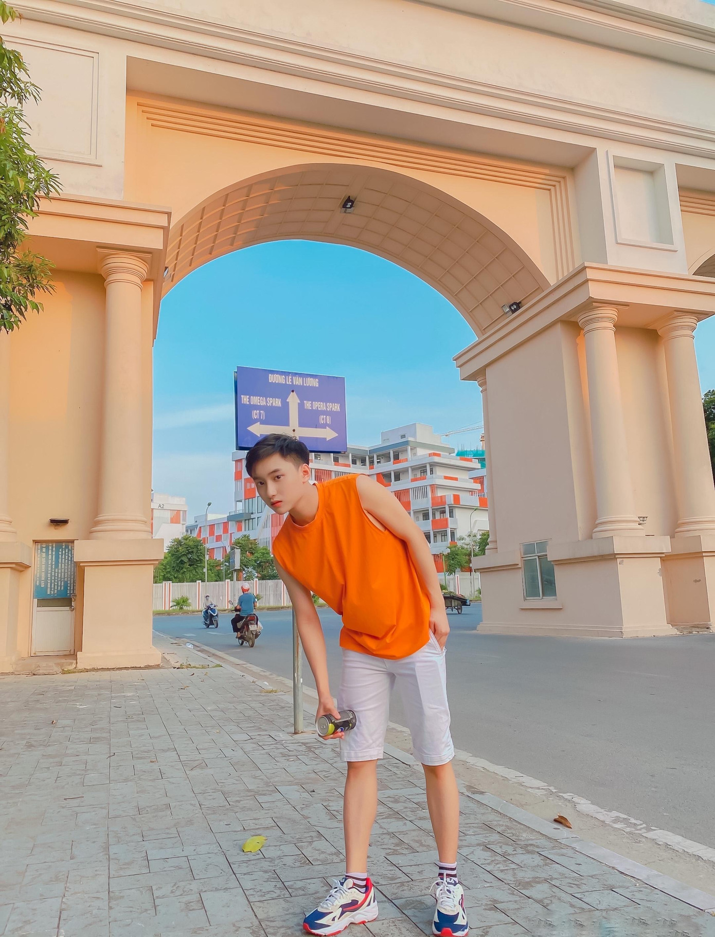 Hải Long chăm chỉ rèn luyện để có một cơ thể khỏe và đẹp hơn.