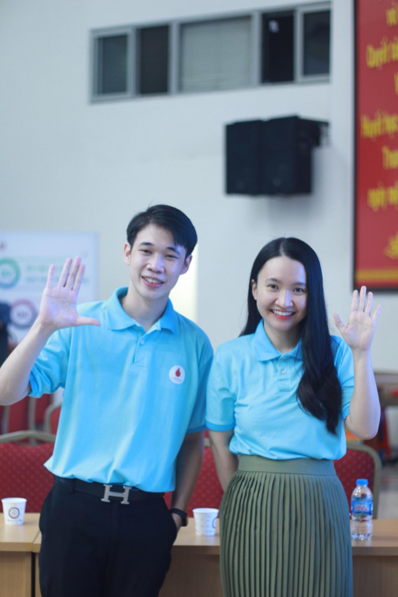 Nam Trần – Diễn giả Tuệ An tại chương trình hiến máu.