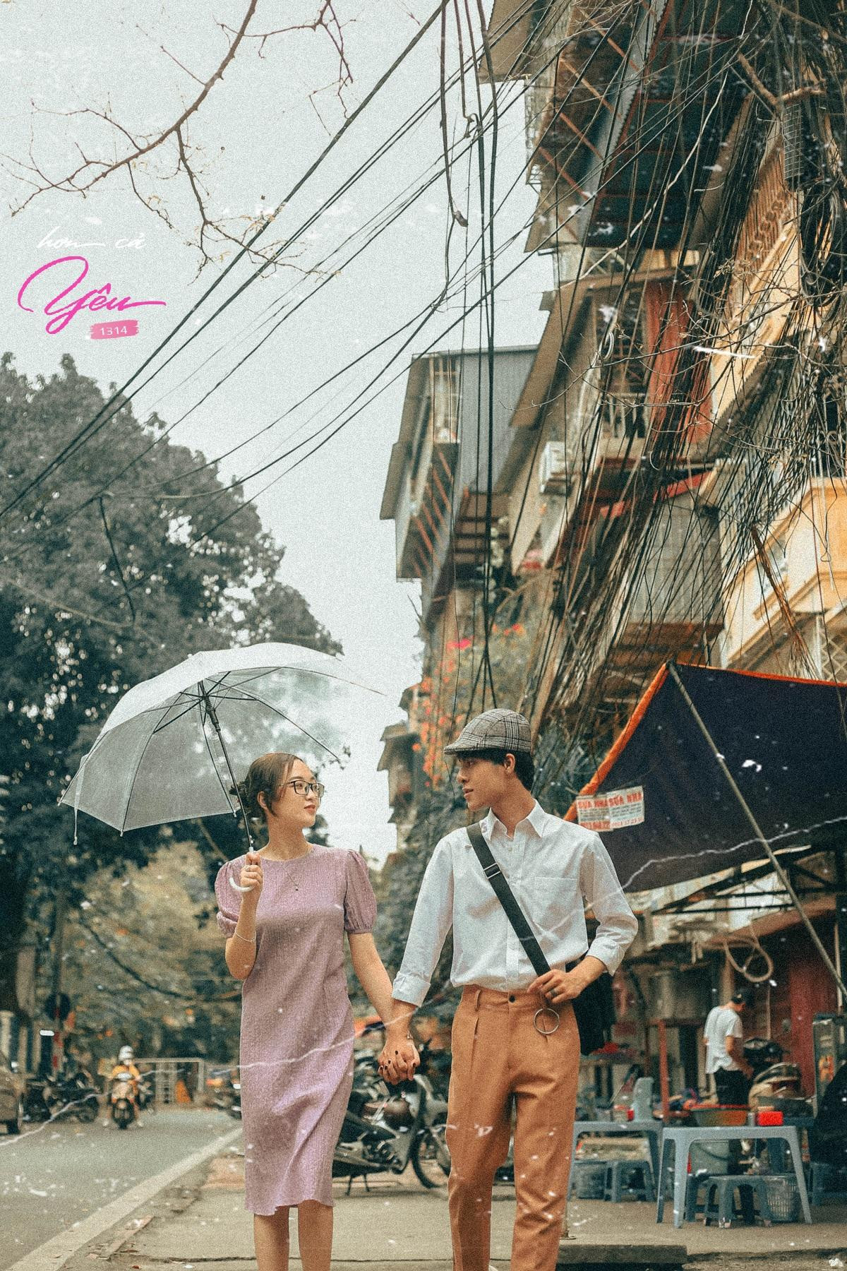 Hà Nội chính là nơi chứng kiến câu chuyện tình đẹp của “em” và “anh”