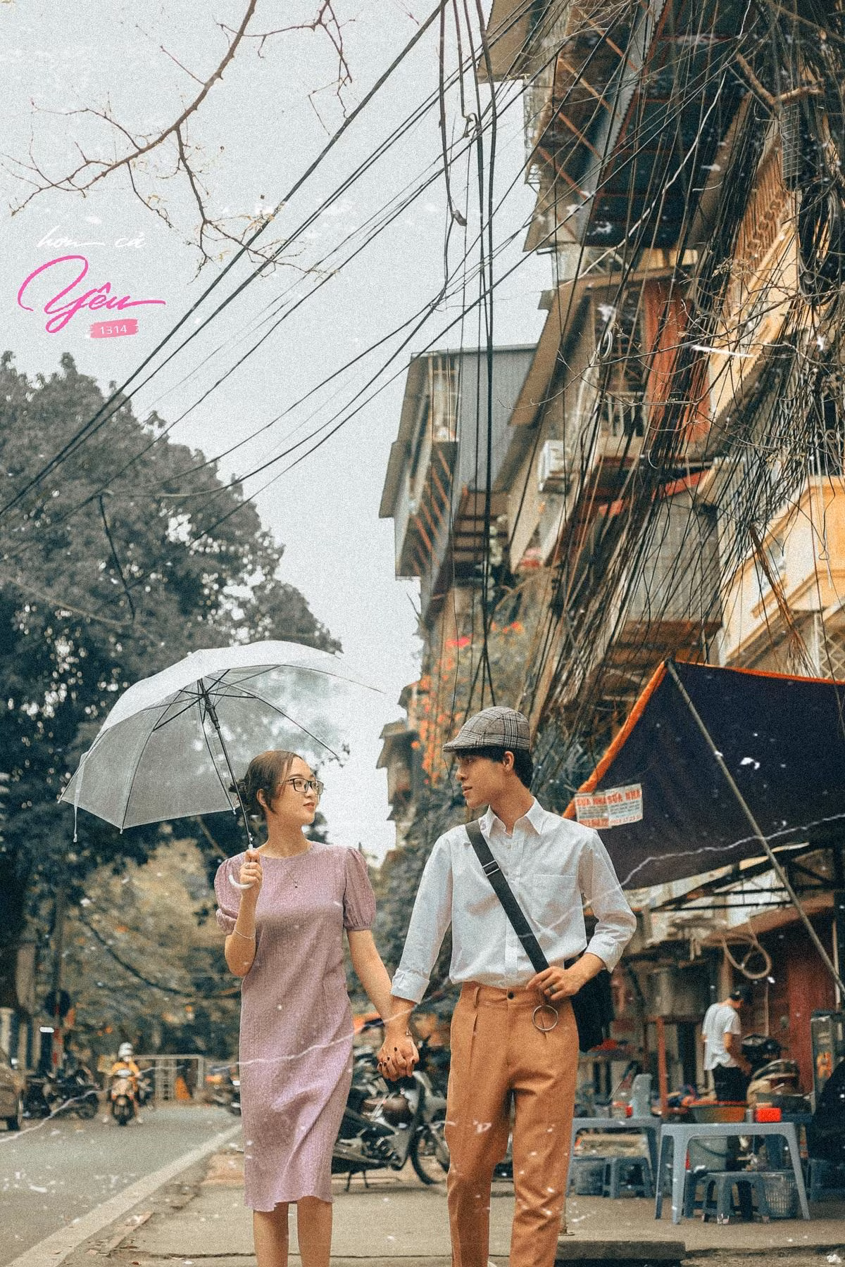 Hà Nội chính là nơi chứng kiến câu chuyện tình đẹp của “em” và “anh”