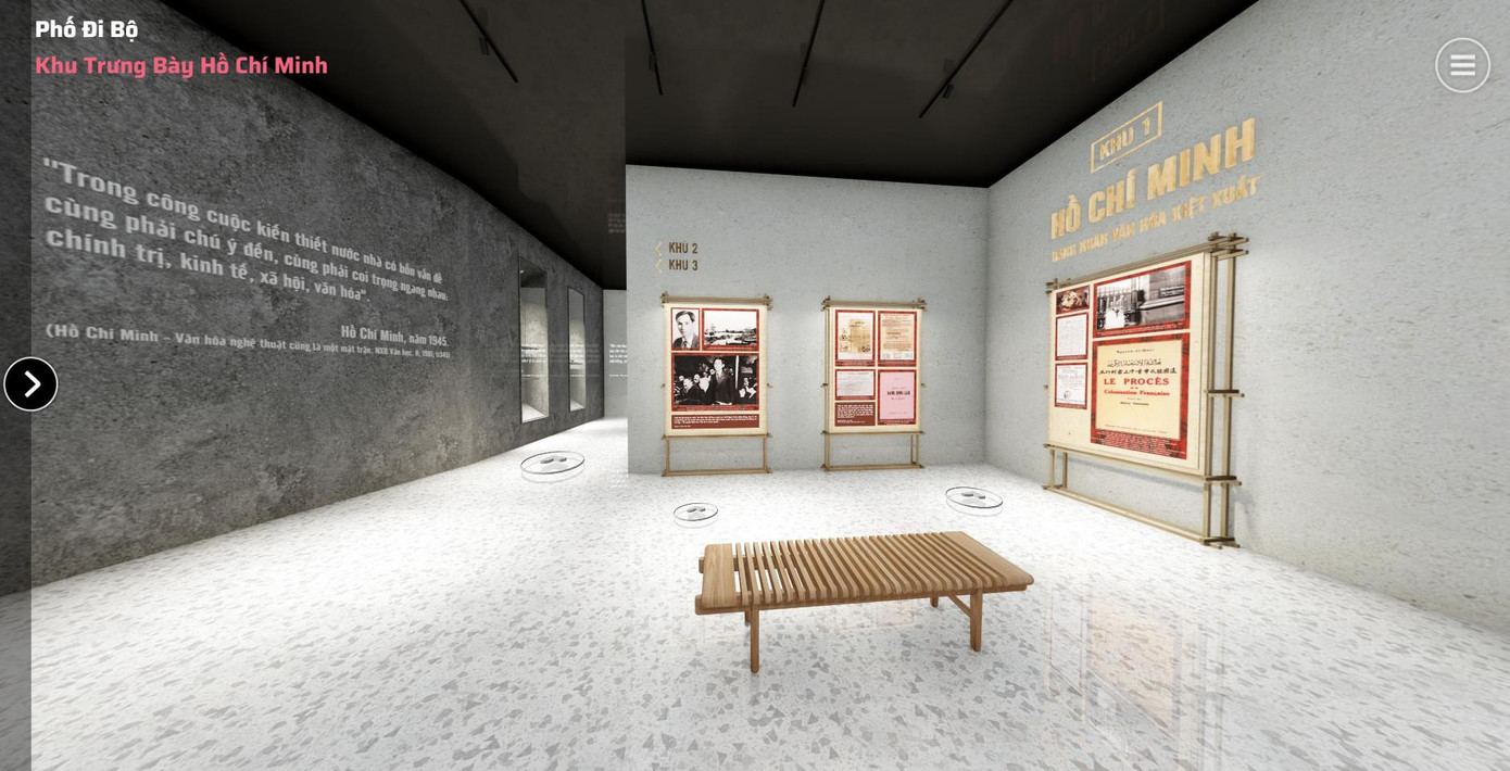 Một số không gian tiêu biểu.