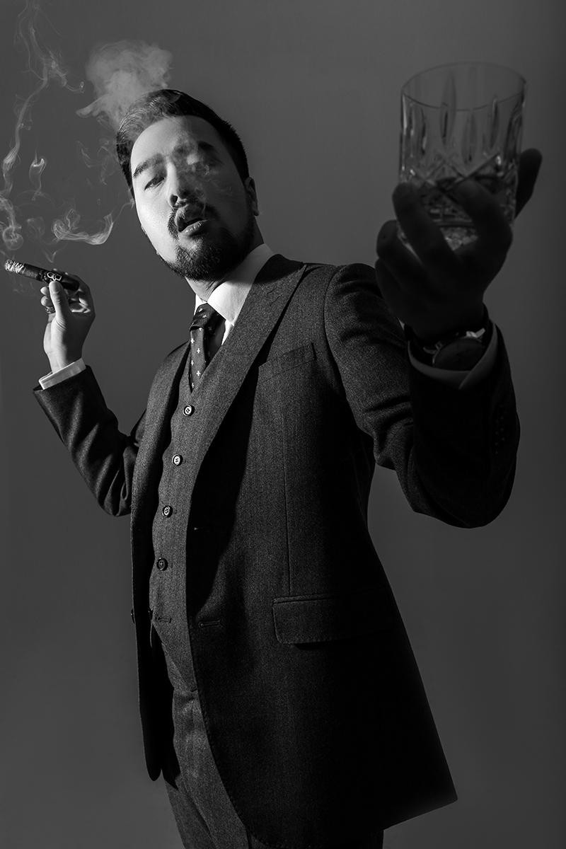 Rapper Rica qua ống kính của Dũng Phạm.