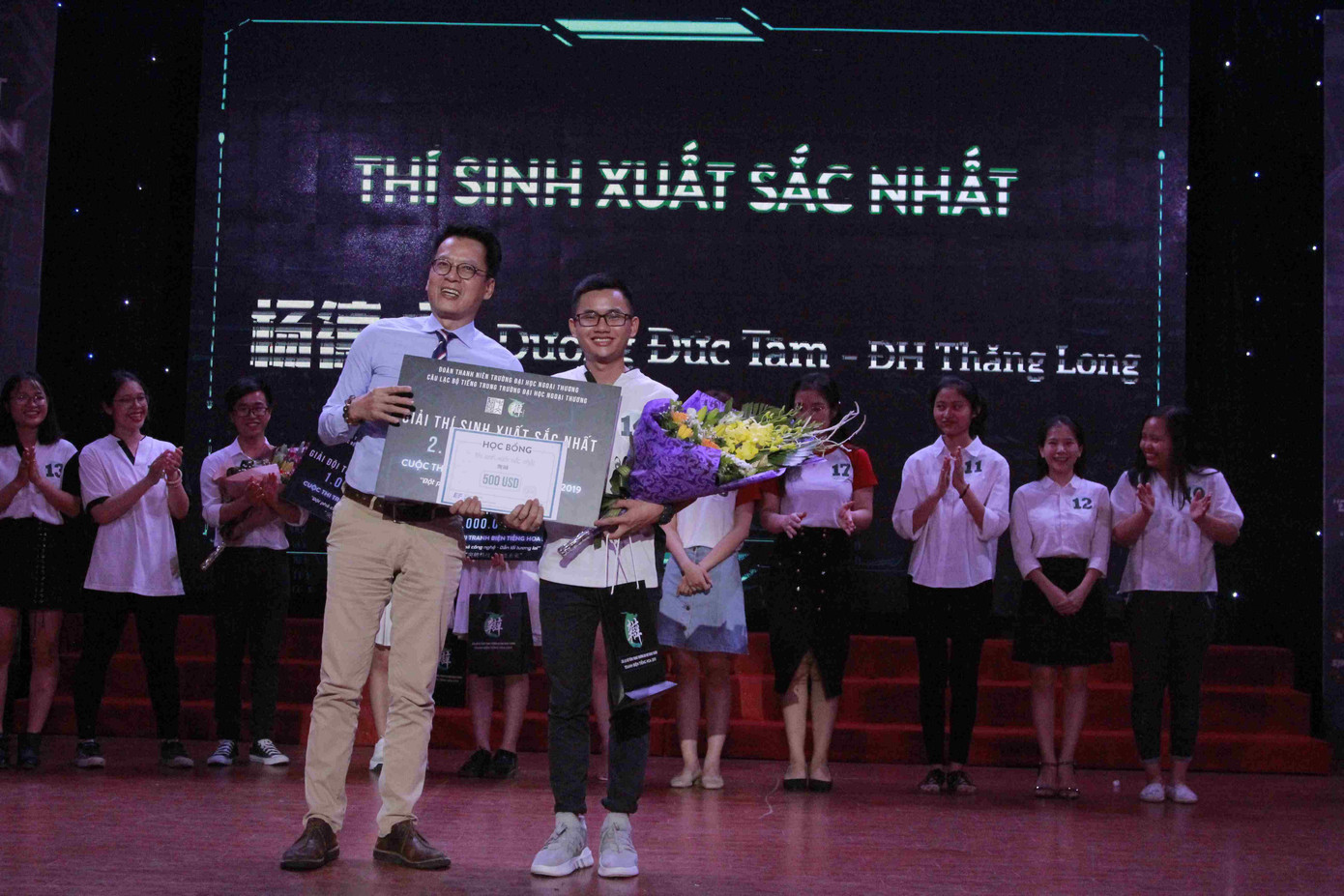 Thí sinh xuất sắc nhất cuộc thi Tranh Biện Tiếng Hoa 2019