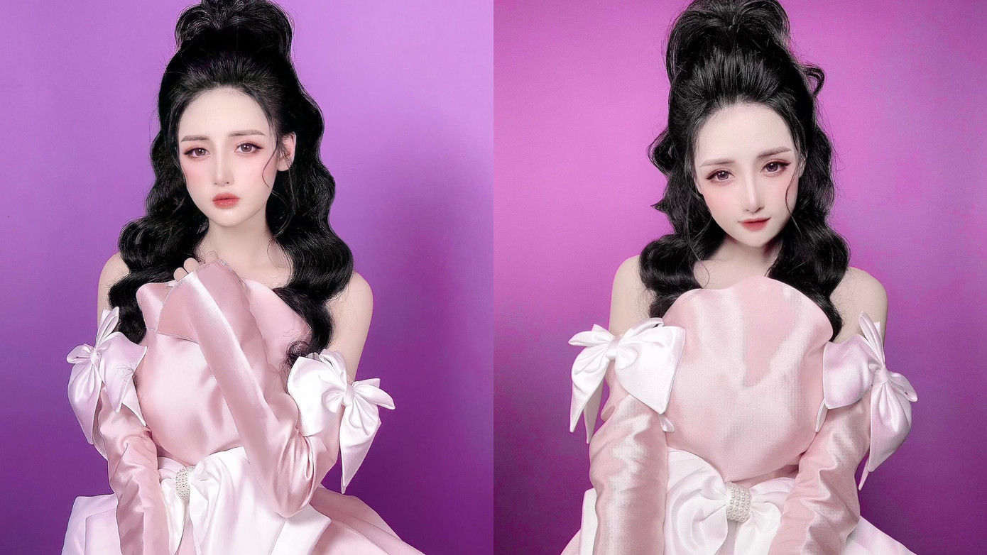 Nhan sắc trẻ trung tựa ‘búp bê sống’ của Trang Shin khiến không ít người phải thốt lên hai từ ‘ngạc nhiên’.