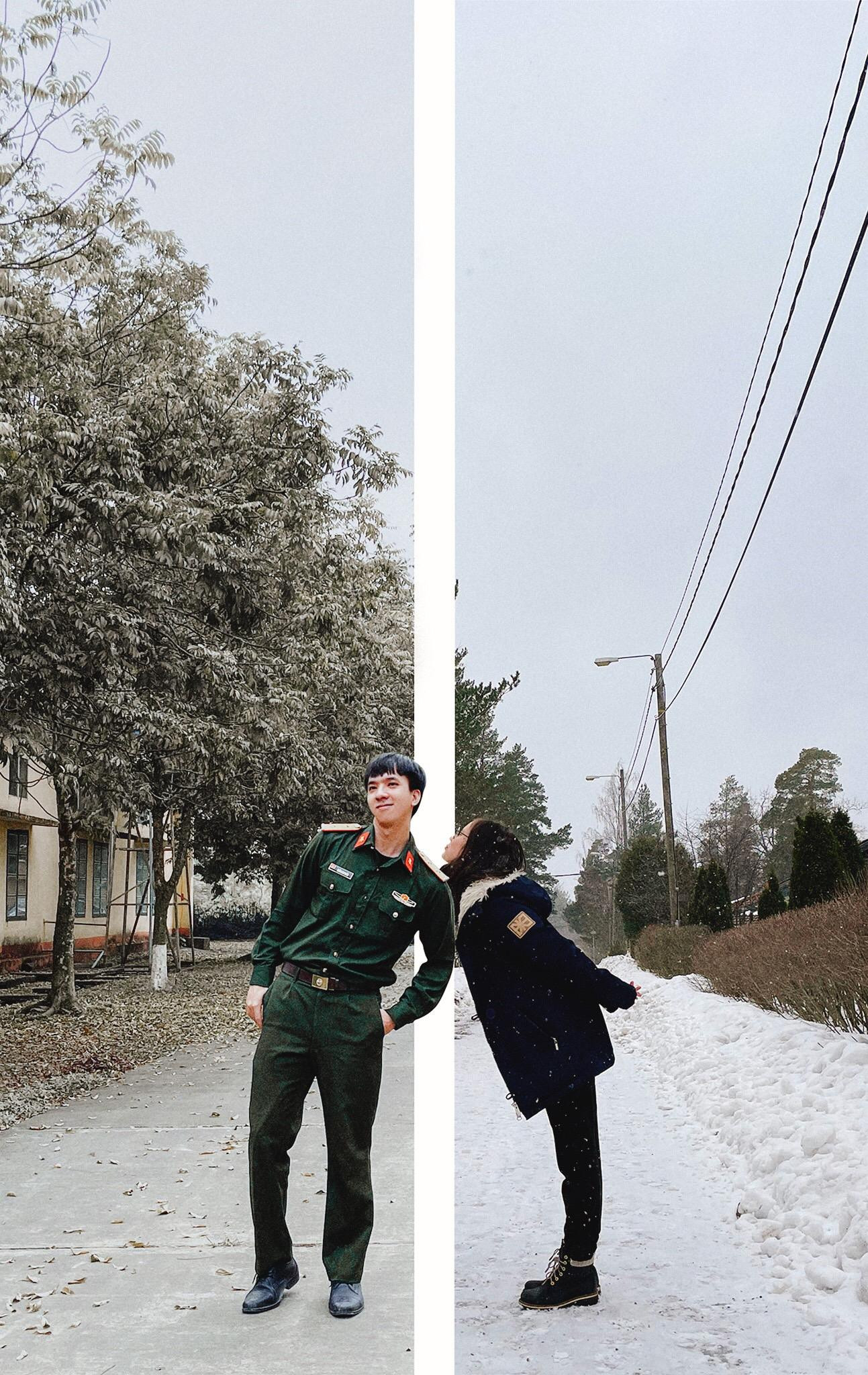 Mỗi bộ hình đều thể hiện được sự độc đáo và đầy chất riêng của chàng sĩ quan mộng mơ Mỗi bộ hình đều thể hiện được sự độc đáo và đầy chất riêng của chàng sĩ quan mộng mơ